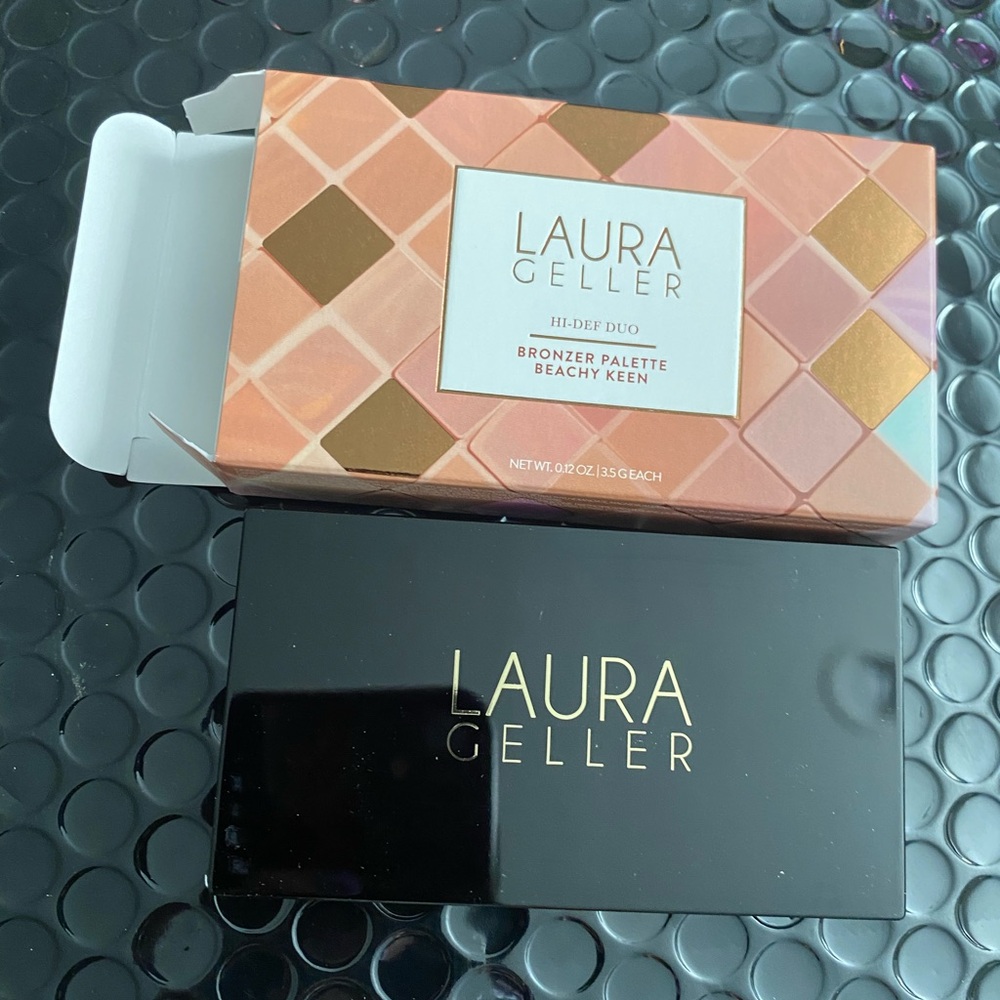 LAURA GELLER HI- DEF- DUO BRONZE PALETTE BEACHY KEEN